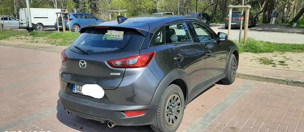 samochody osobowe Mazda CX-3 cena 70000 przebieg: 131000, rok produkcji 2019 z Gdańsk